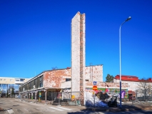 Karhulan-linja-autoasema maaliskuu 2020