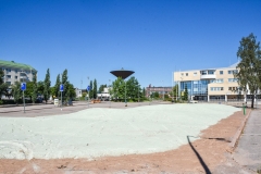 Karhulan-linja-autoasema heinäkuu 2020